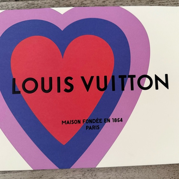 Louis Vuitton Handbags - Louis Vuitton Heart Design Card